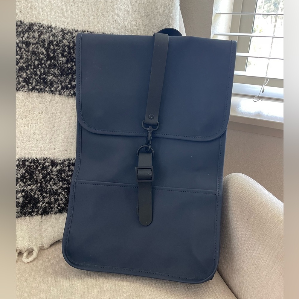 Rains brand from Amsterdam waterproof backpack